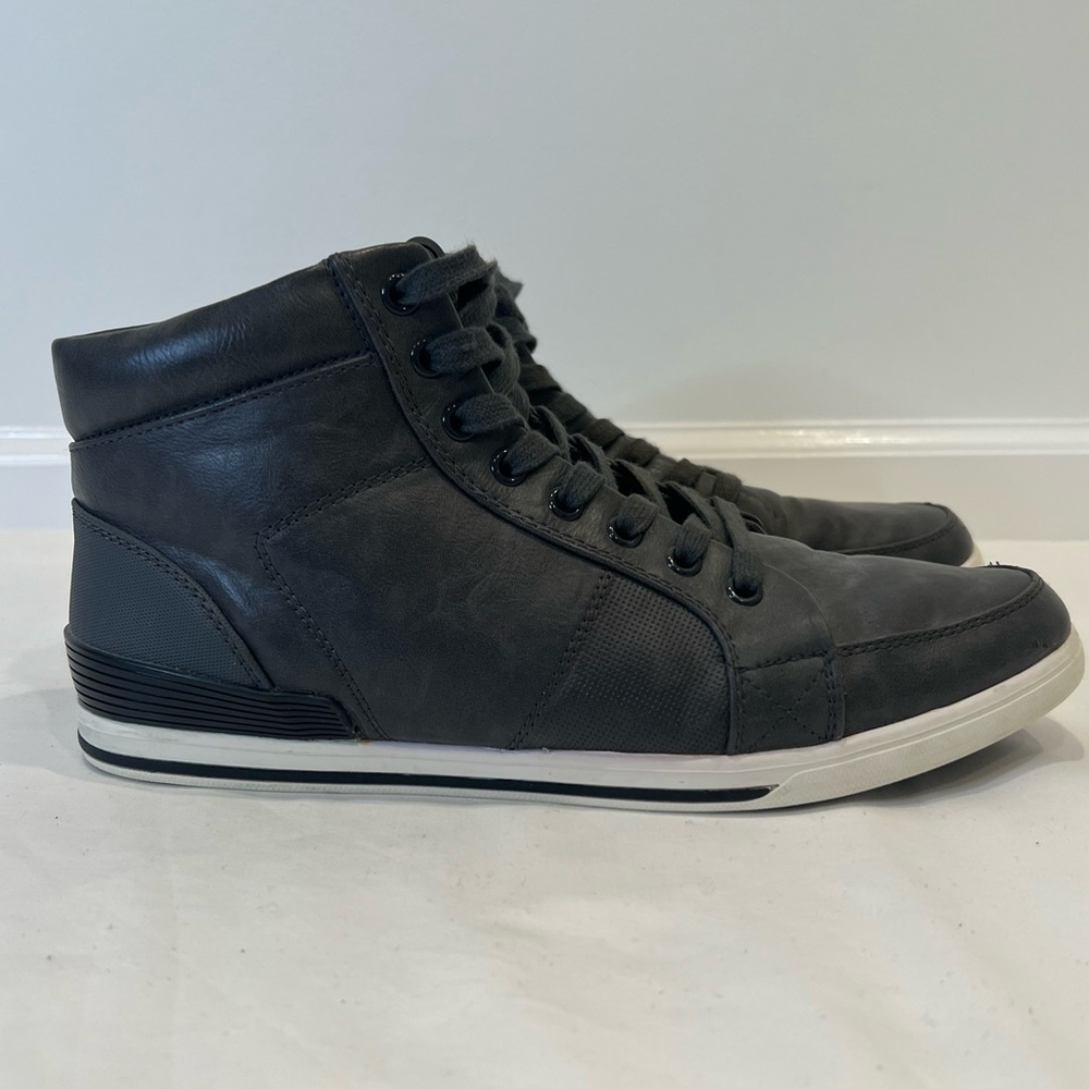 Men’s Dark Gray Aldo High Top Casual Shoe, Size 9.5, NWOT